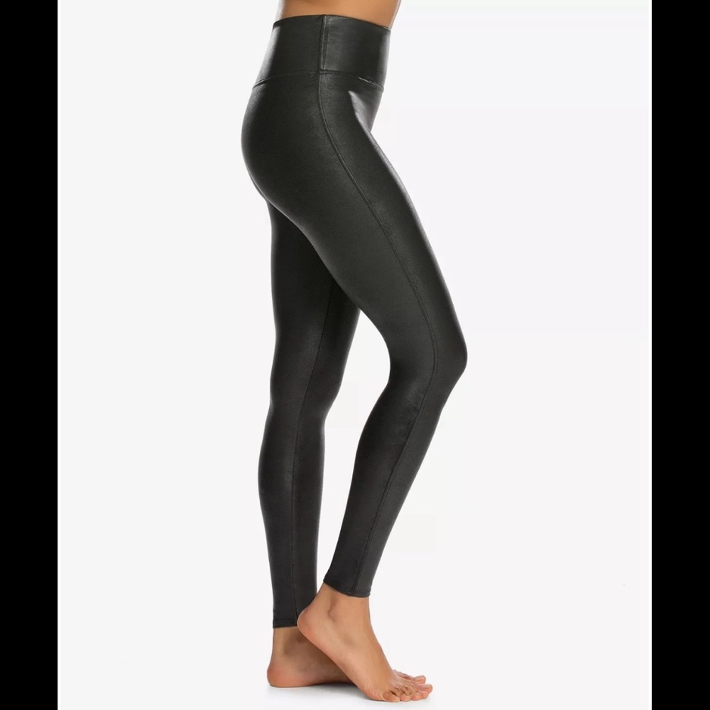 Spanx Faux Leather Leggings